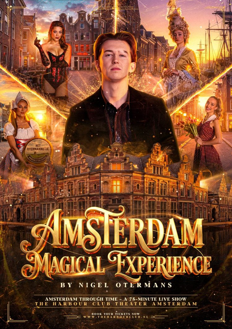 Fotos von Illusionist Nigel Otermans tijdens tv-auftritte